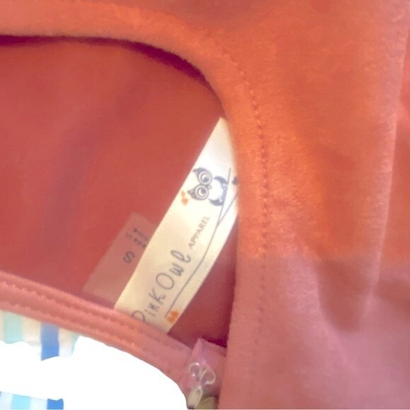 H&M New juniors suede sleeveless mini dress fitted with flared shirt in blush S - Picture 10 of 11